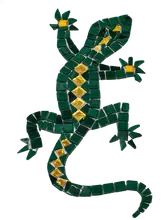 Mosaïque réalisée en atelier initiation 2h30