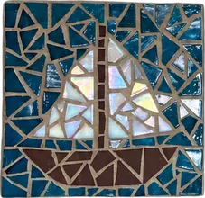 Mosaïque réalisée en atelier découverte 1h30