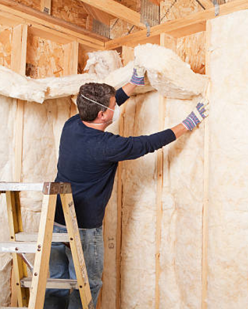 Professional installer at work