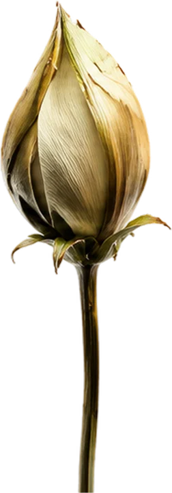Golden flower bud
