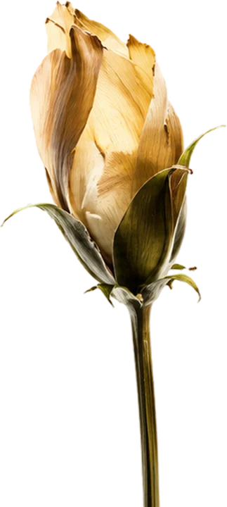 Golden flower starting to open