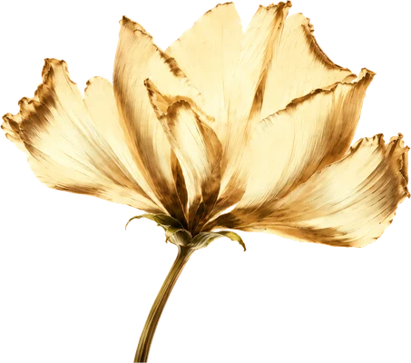 Golden flower