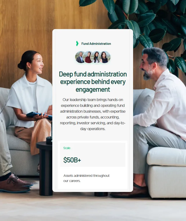 Acuity Fund Solutions website on mobile