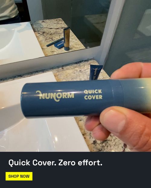 Product image ad for NuNorm Quick Cover