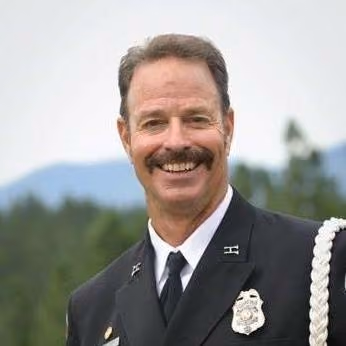 Portrait of Fire Captain Rick Williams