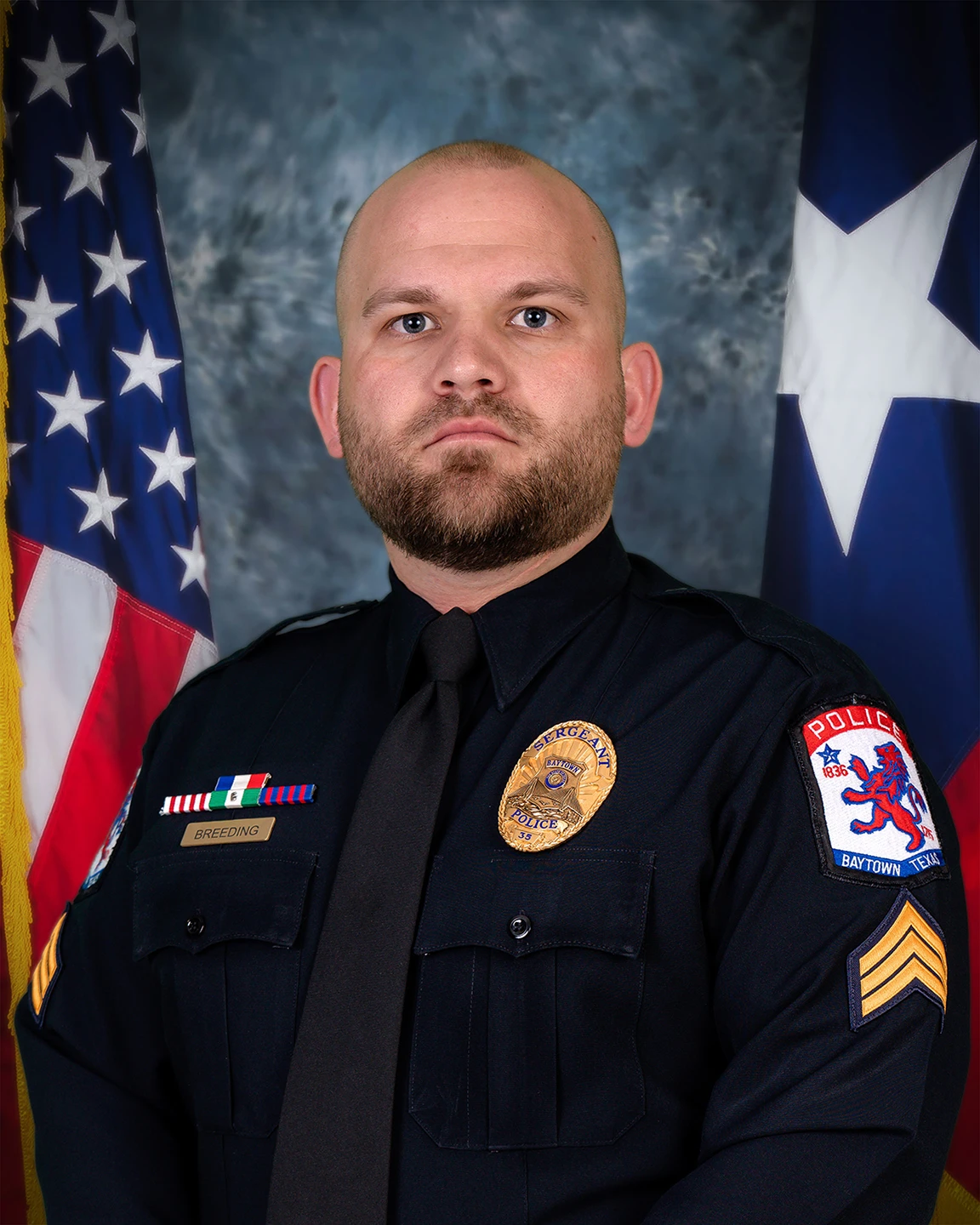 Clayton Breeding, President of the Baytown Municipal Police Association