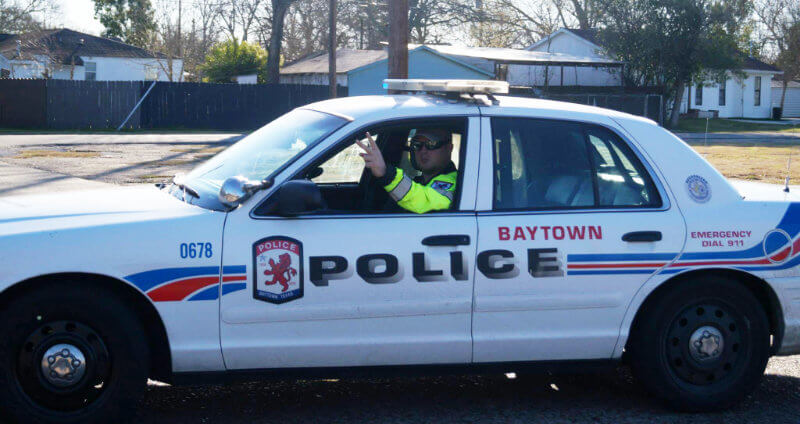 Historical photo of the Baytown Municipal Police Association