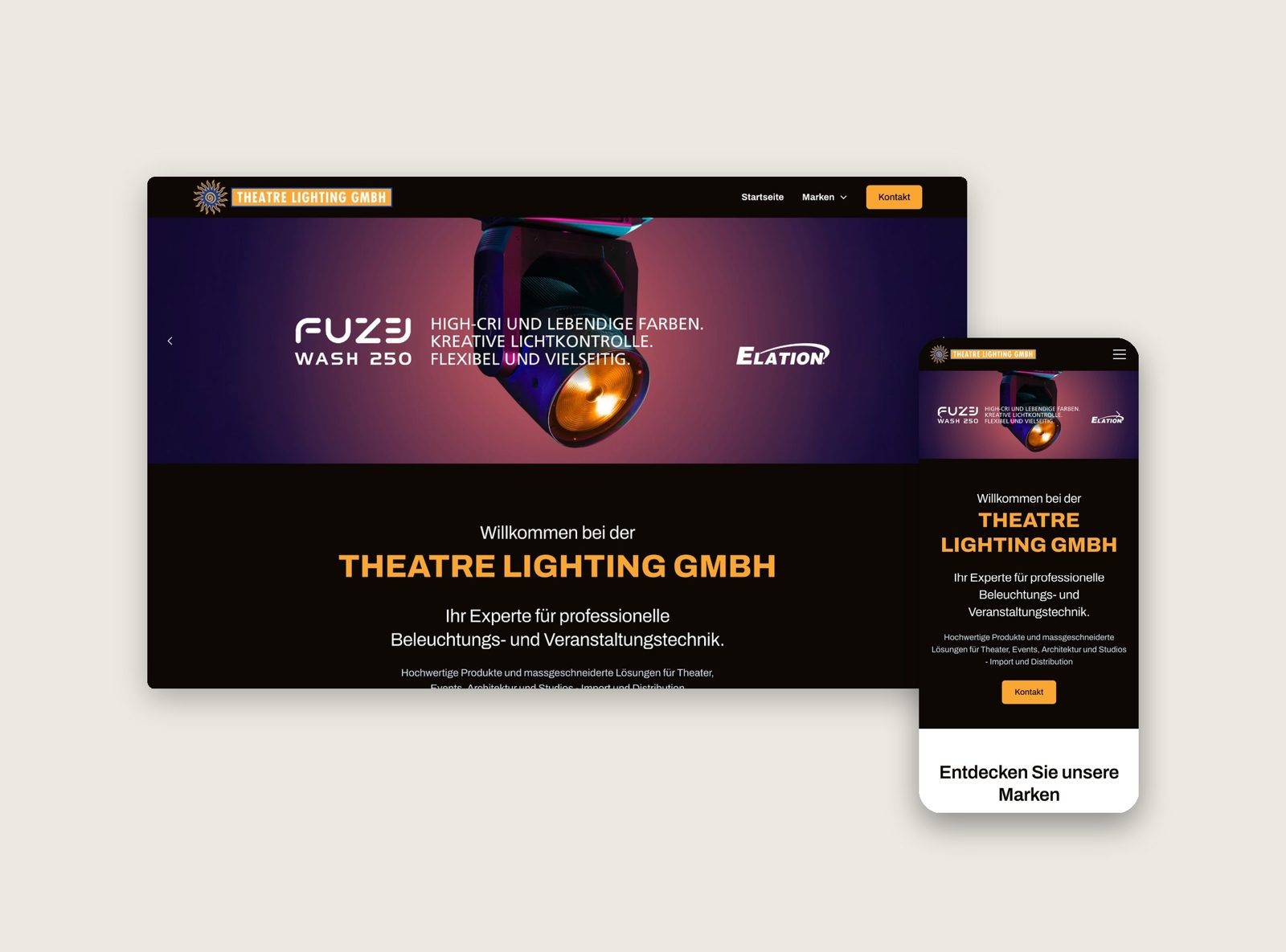 Website Theatre Lighting