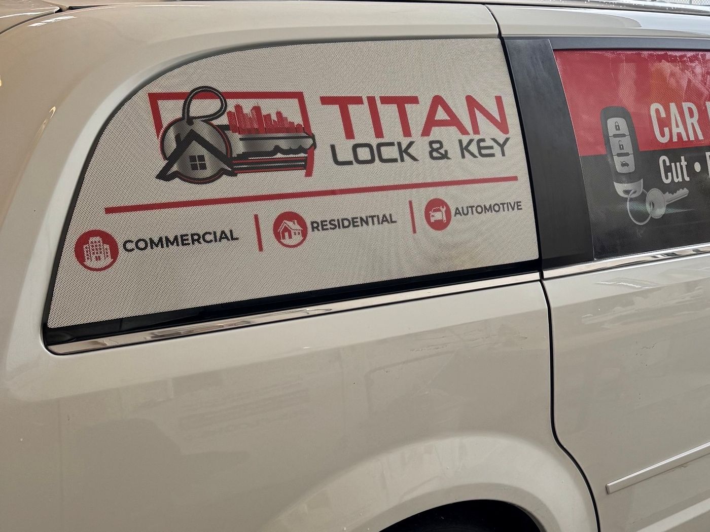 Titan Lock & Key mobile locksmith van serving Batavia, IL