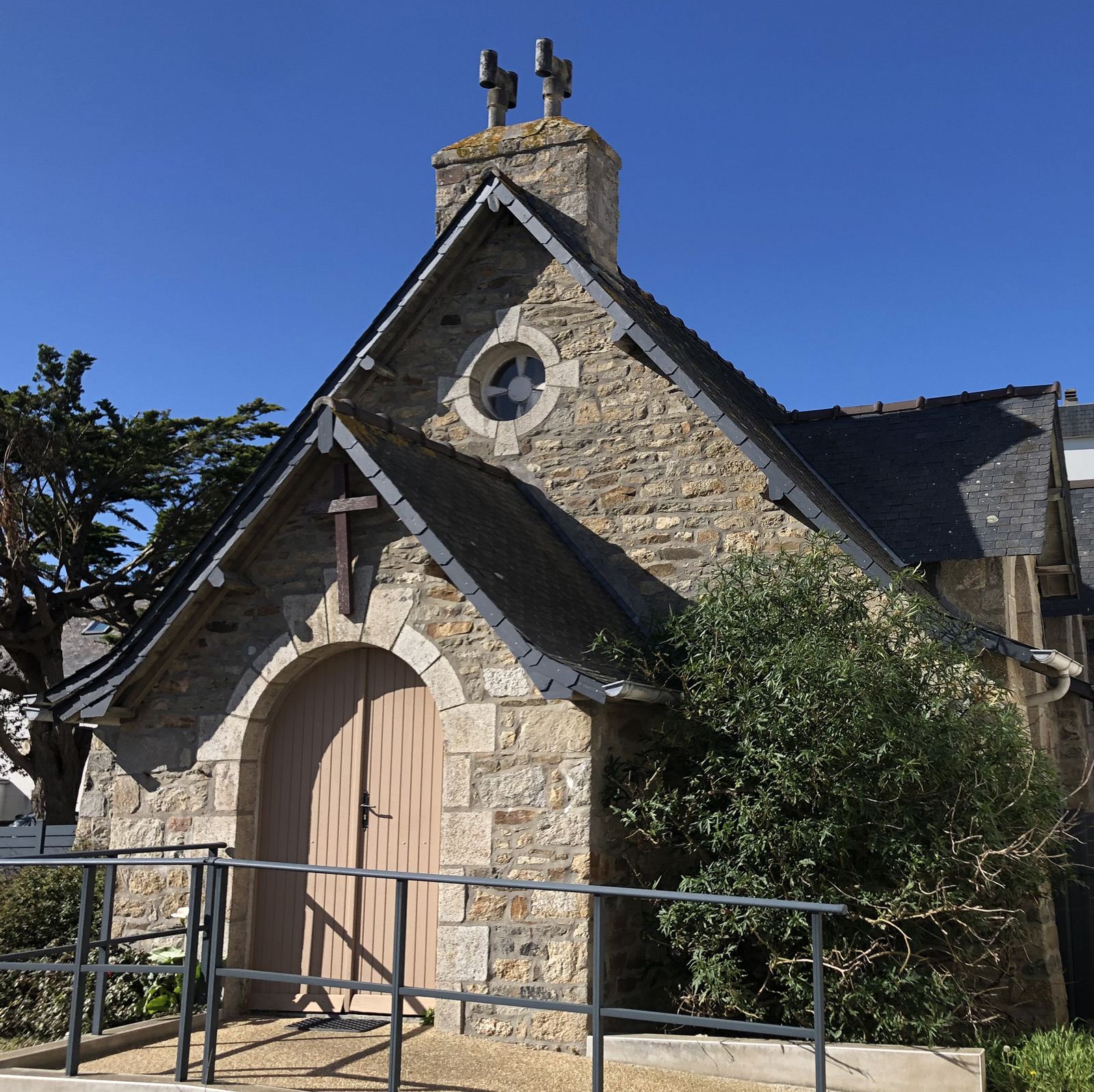 Le temple protestant de Roscoff, 22 rue du Docteur Louis Bagot