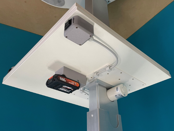Electric Table With Battery