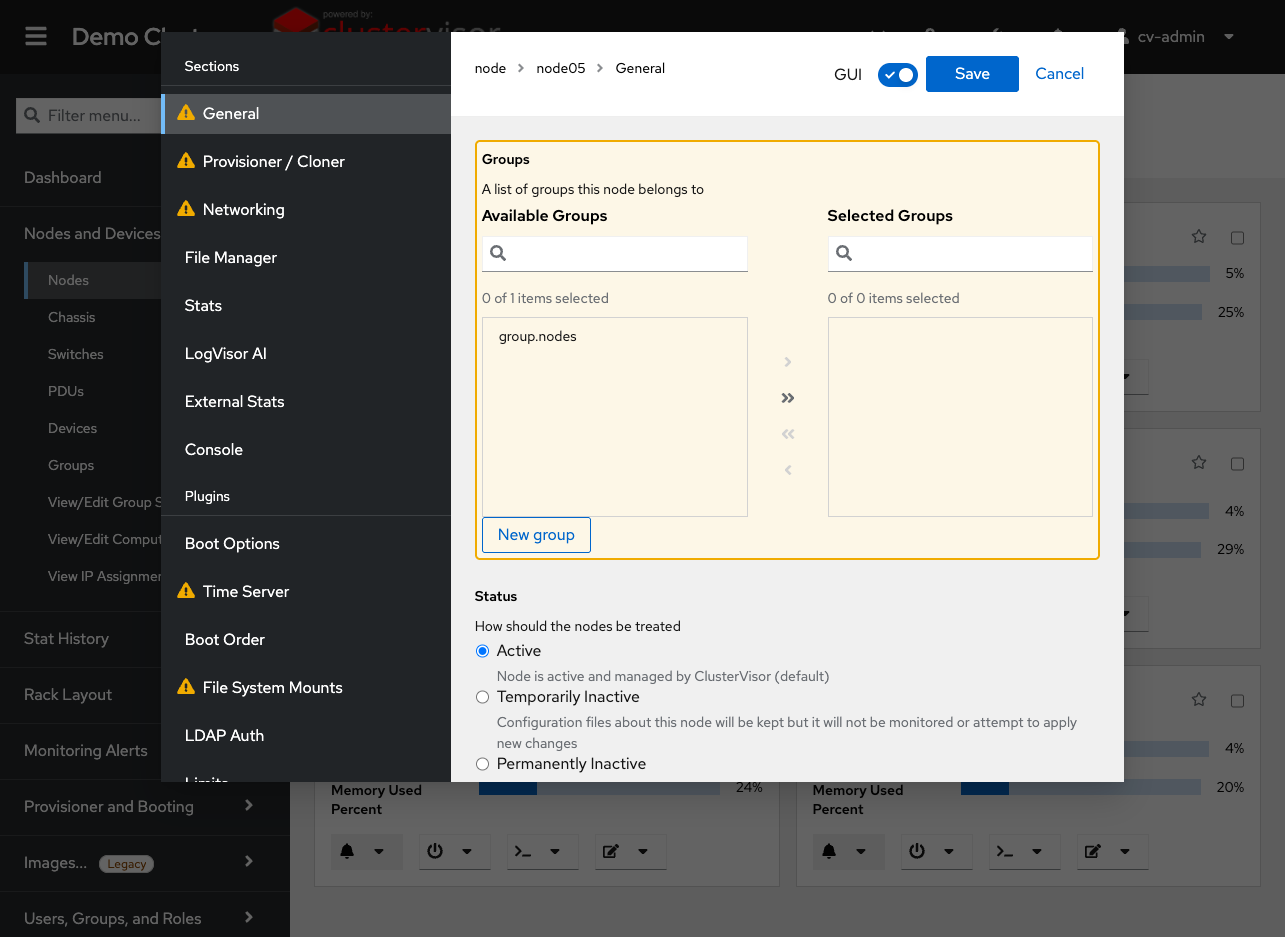 ClusterVisor 2 adding a node