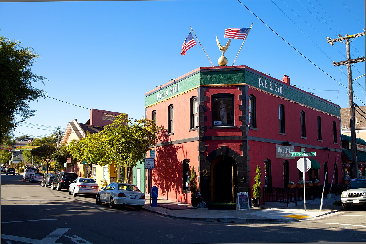 The Point Richmond Historic District. Photo: Almonroth, CC BY-SA 3.0