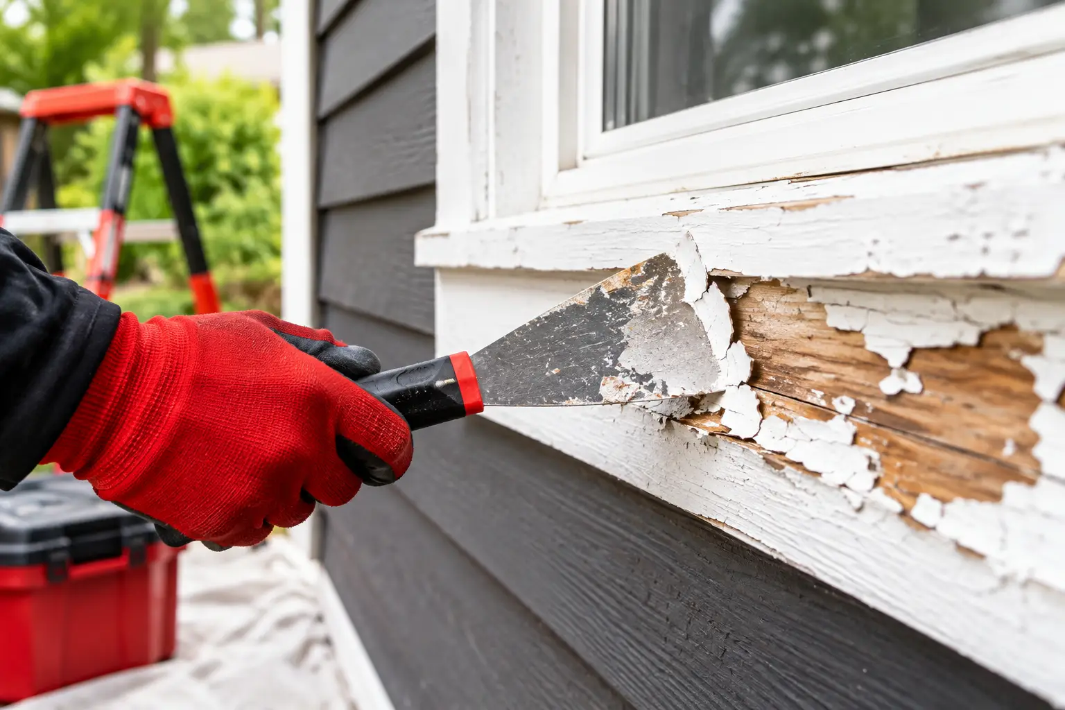Exterior Paint Peeling Wood Repair That Lasts - Salter Exteriors Roofing & Remodeling, Fort Worth TX