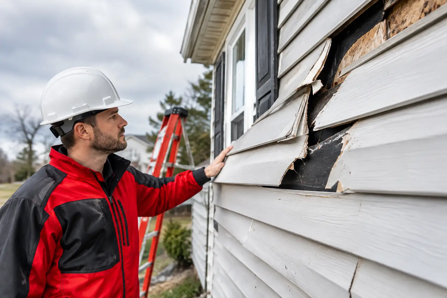 When Siding Replacement After Storm Damage Is Needed - Salter Exteriors Roofing & Remodeling, Fort Worth TX