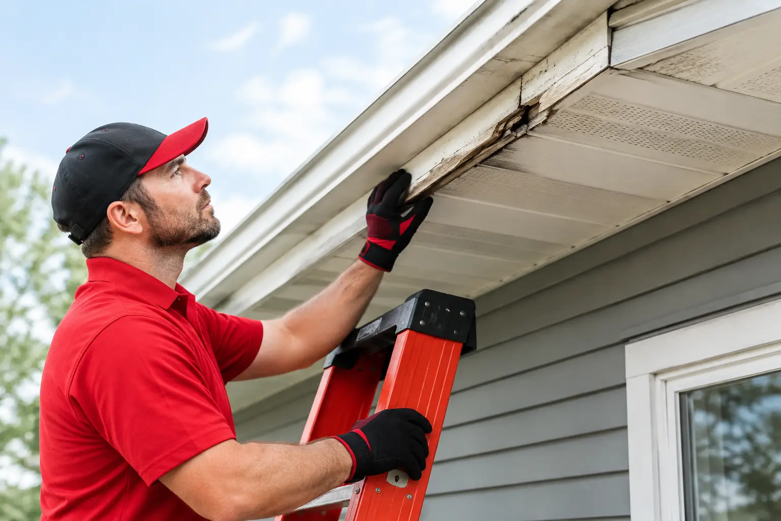 When Fascia and Soffit Rot Repair Is Needed - Salter Exteriors Roofing & Remodeling, Fort Worth TX