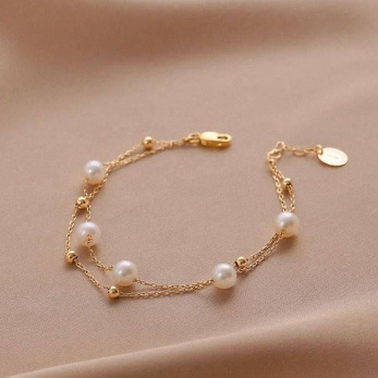 Pearl Station Bracelet