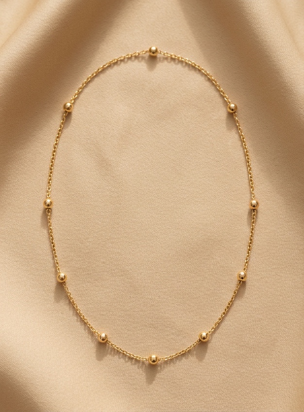 Station Chain Necklace