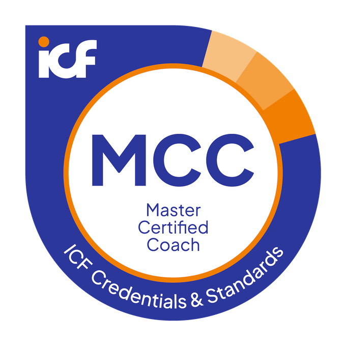 ICF MCC Master Certified Coach badge