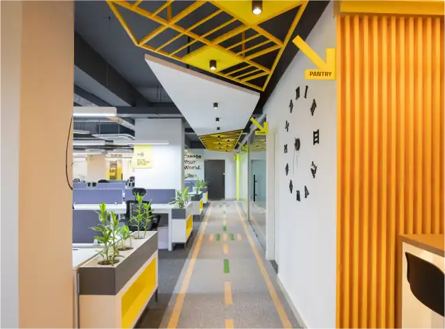 Musemind office hallway interior