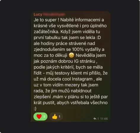 Recenze studenta