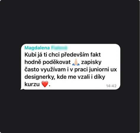 Recenze studenta