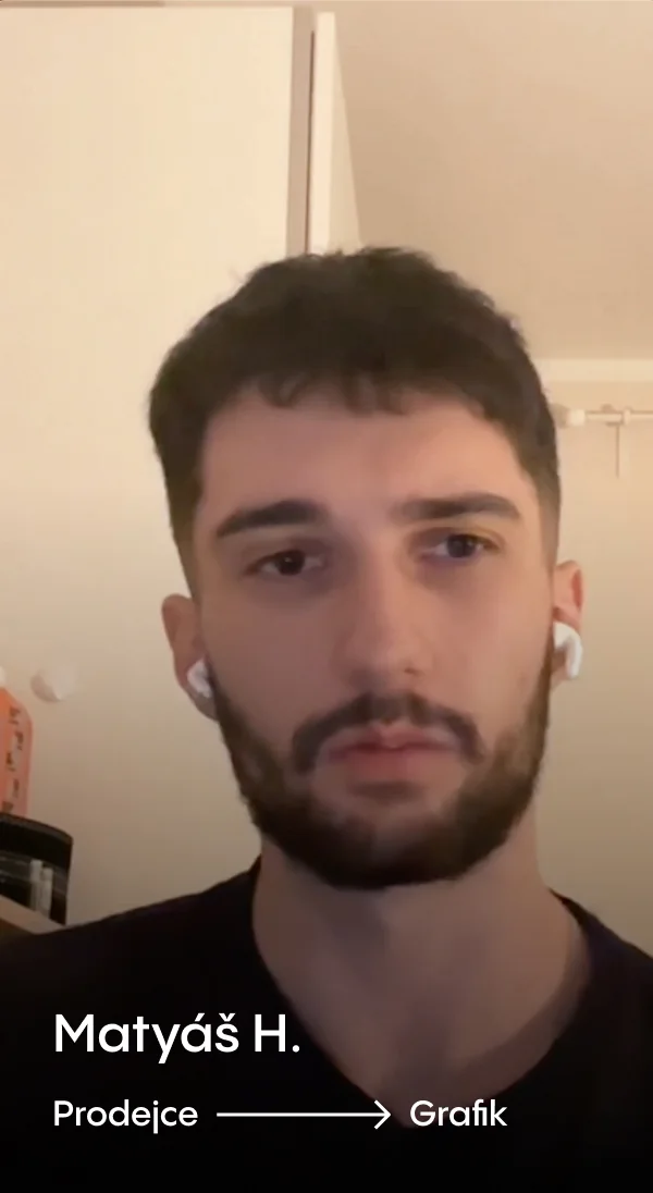 Video příběh studenta