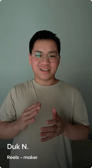 Video příběh studenta