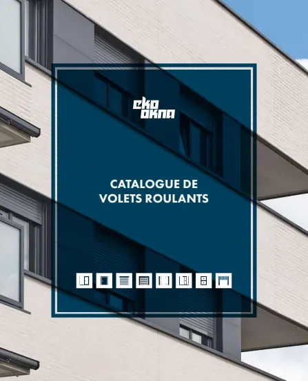Couverture du catalogue volets roulants