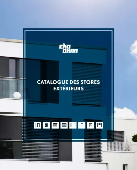 Couverture du catalogue stores extérieurs