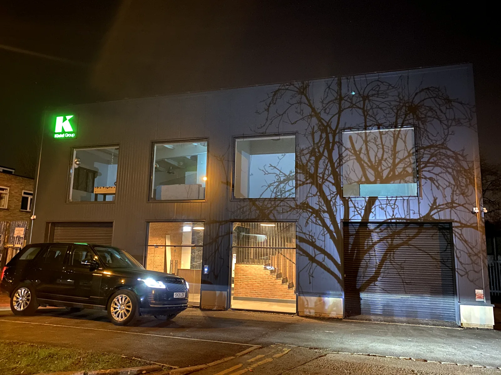 Sandiford Studios, Sutton – office and warehouse conversion by Kisiel Group