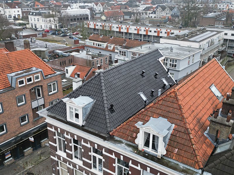 Dakrenovatie binnenstad Arnhem