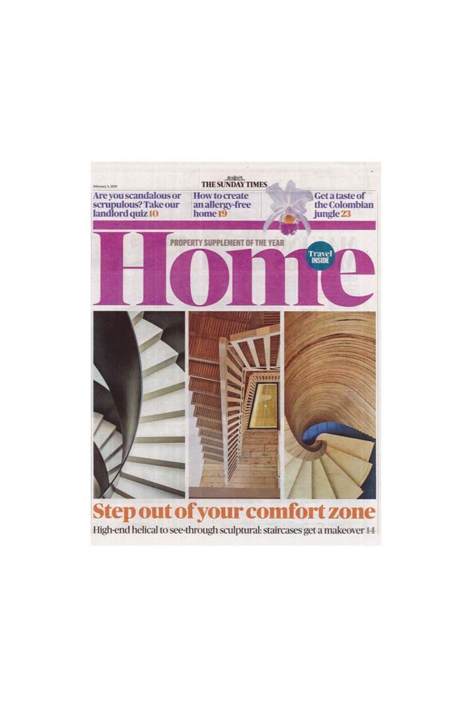 Sunday Times Home supplement featuring Kisiel Group advice