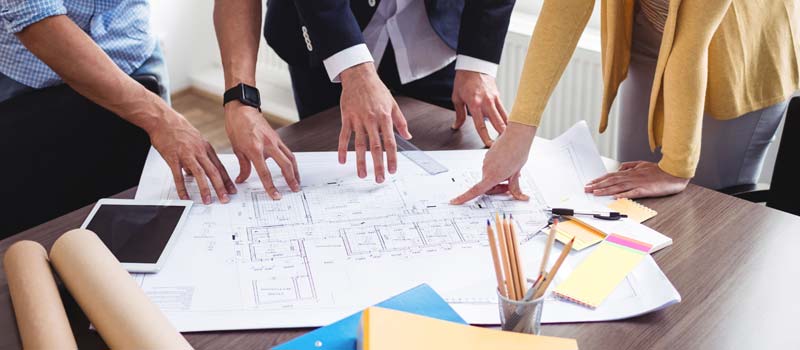 Making changes during a planning application
