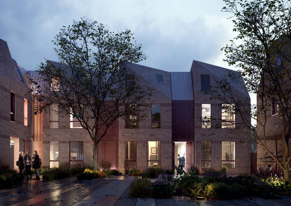 21 apartments under construction in West London