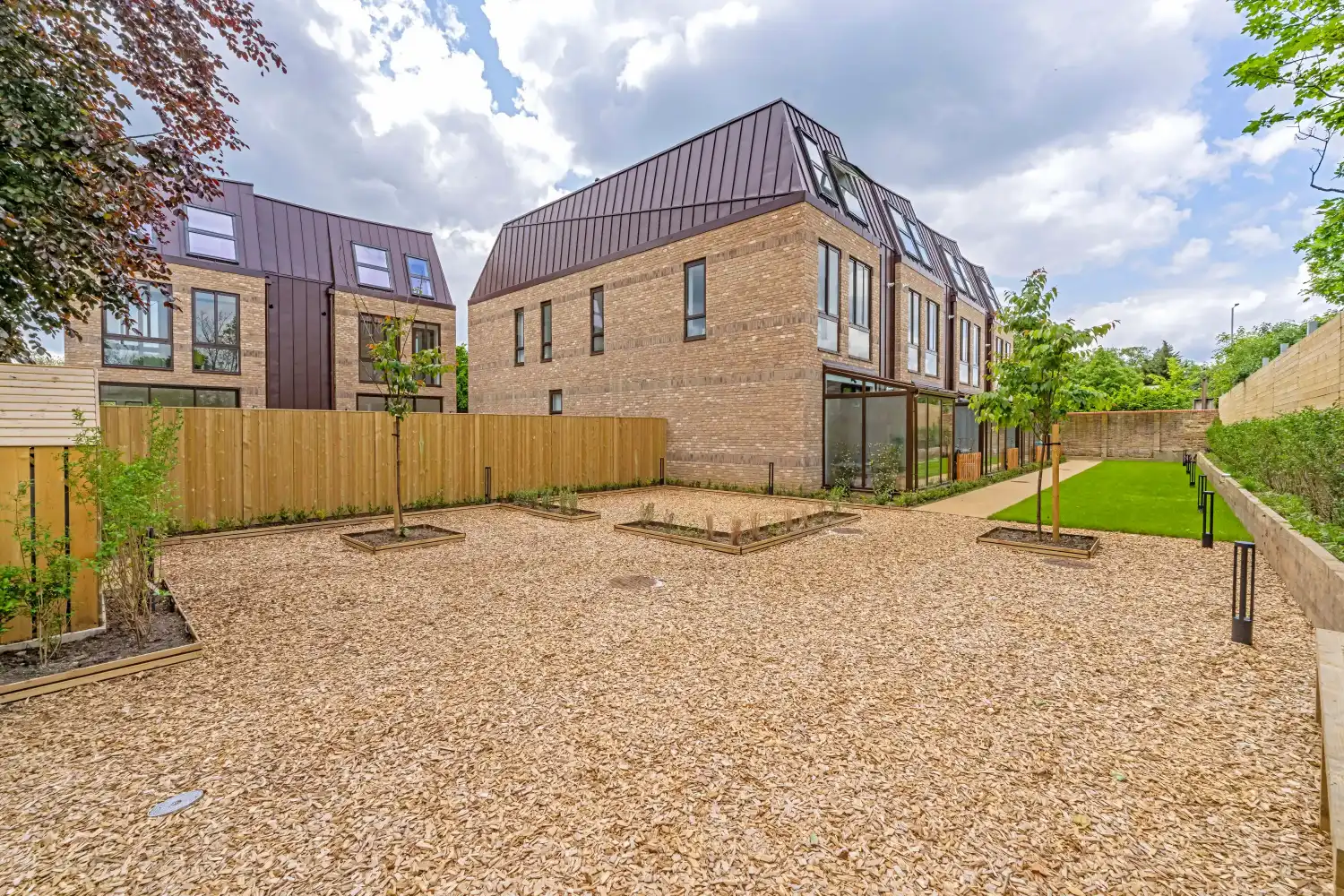 Completed apartments at Inglis Road, Ealing