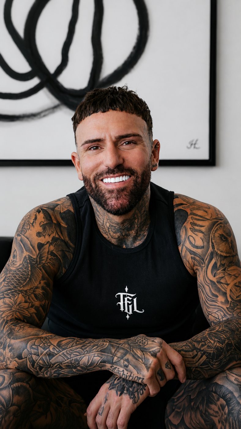 Benny Aquilina, owner of Squires Ink Tattoo Studio, Surfers Paradise