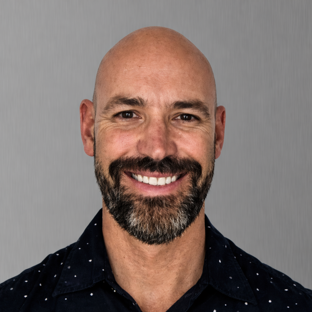 Portrait of Cody Harmon, CEO of Base2 Asset Management.
