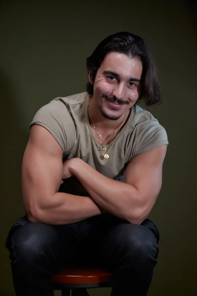 Studio portrait by Leslie Gabaldon Photography