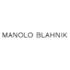 Manolo Blahnik brand logo in black uppercase letters.