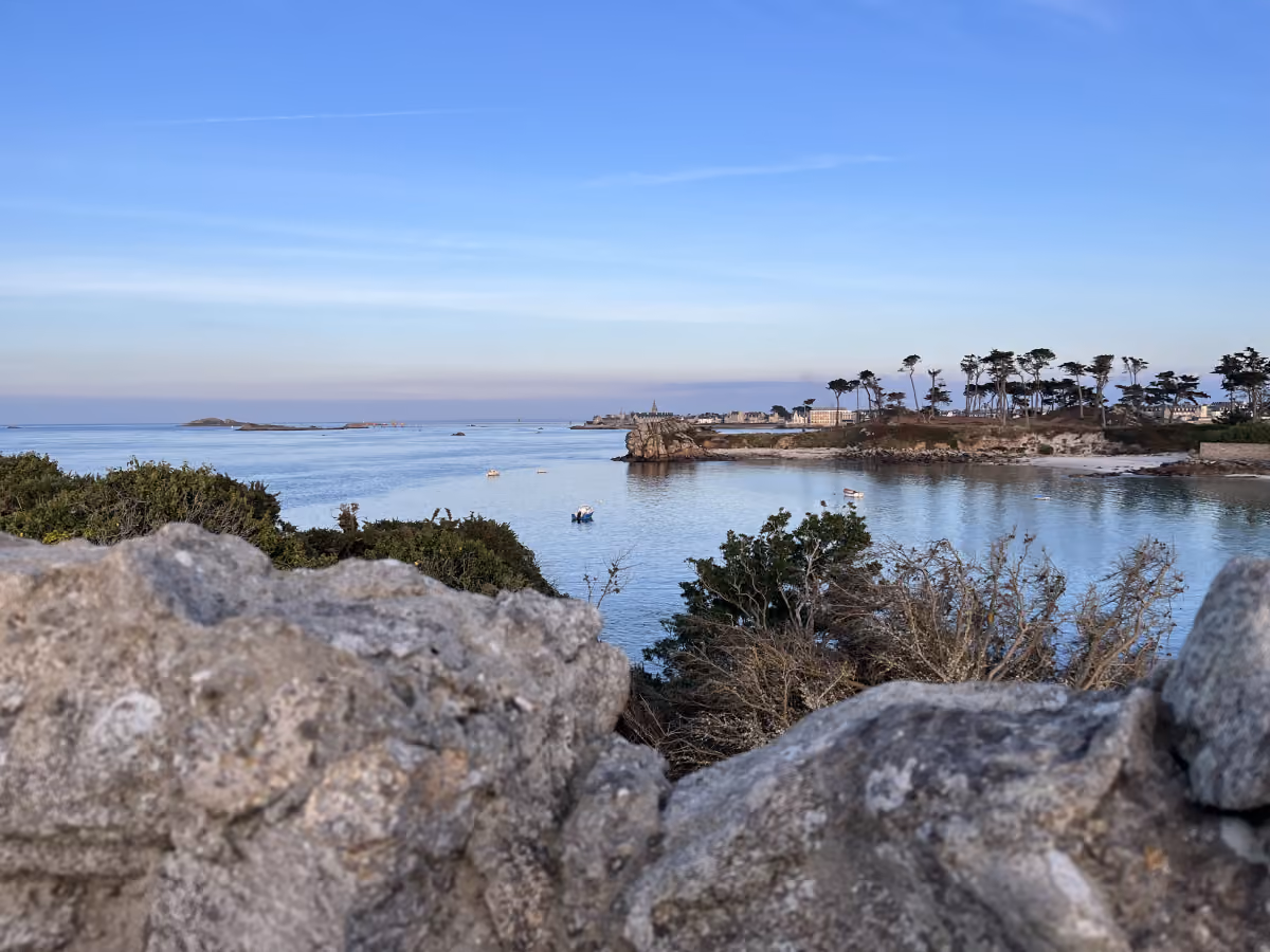 Côte rocheuse de Roscoff