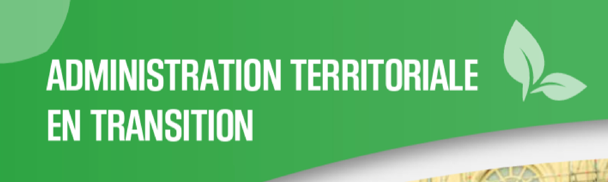 Administration territoriale en transition