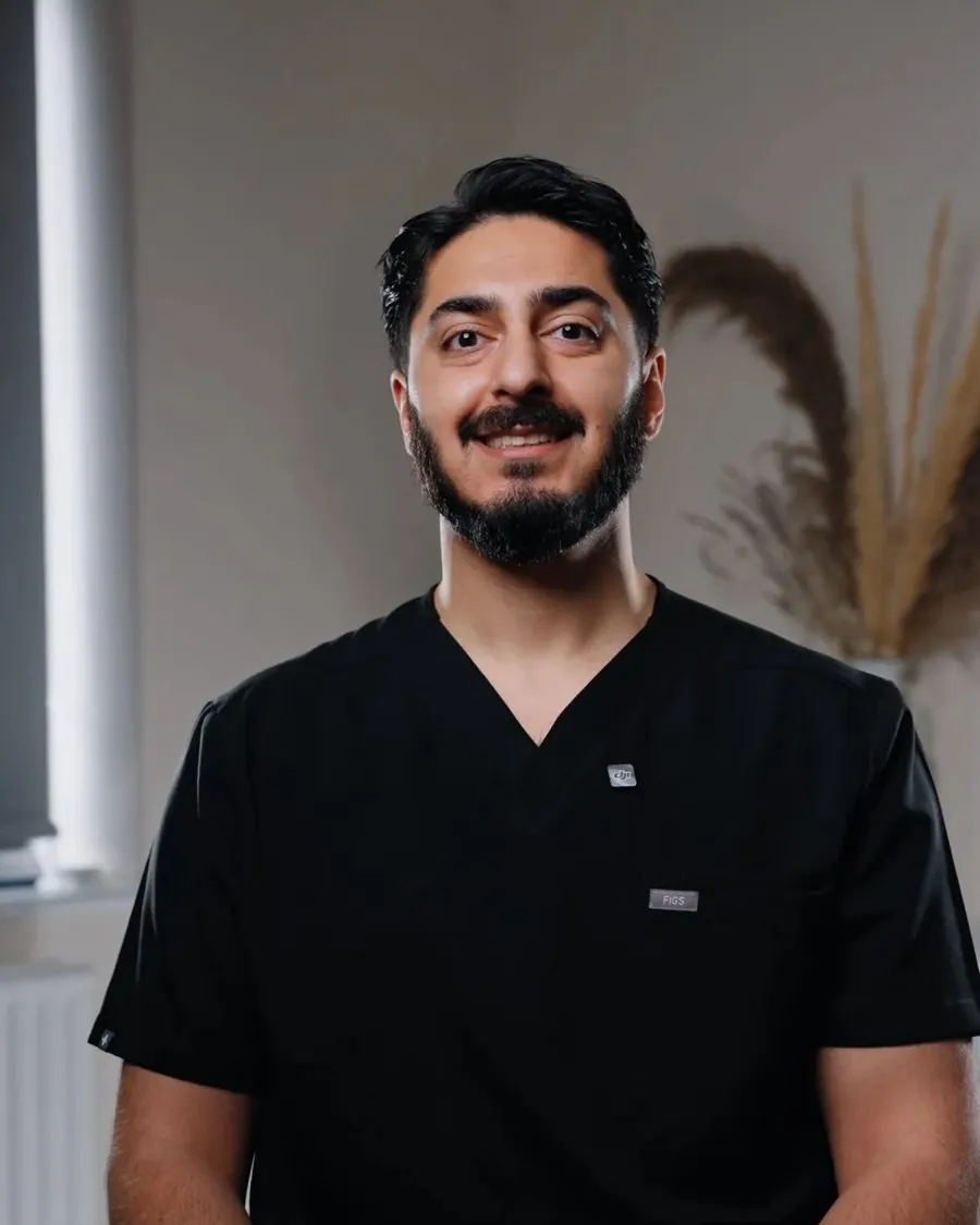 Dr Hamza, Clinical Lead at Sale Dental Spa