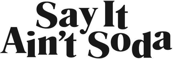 Say It Ain't Soda logo