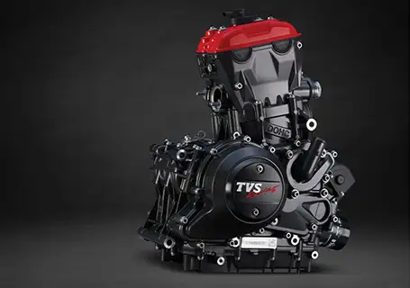 Engine of the TVS Apache RR 310