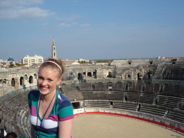 Glad I’m not a gladiator! Nîmes, France, Oct 2010