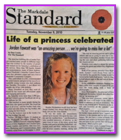 The Markdale Standard clipping