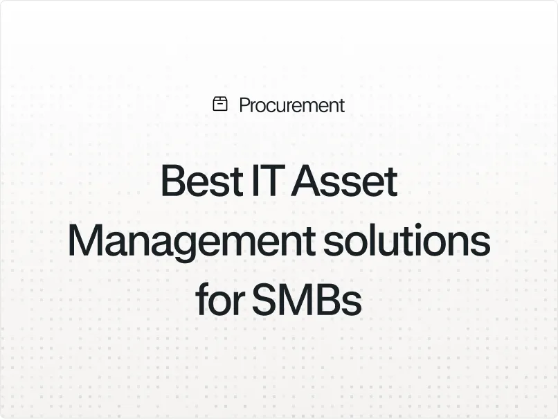 Illustration for the article "Best IT Asset Management Solutions for SMBs in 2026"