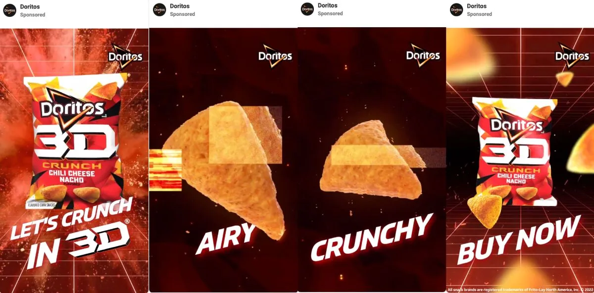 Doritos native video ad