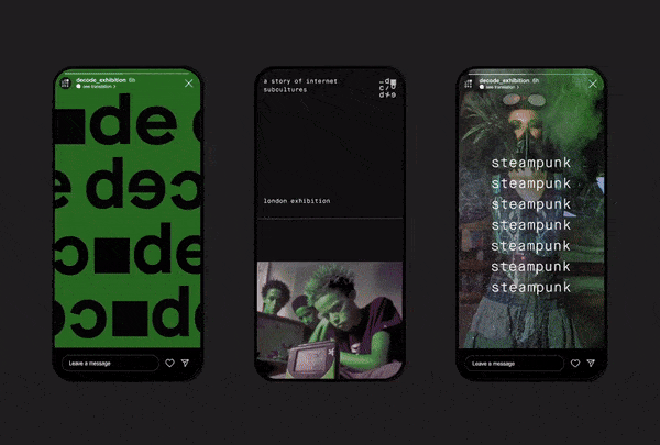 Decode gif phone with alternating images